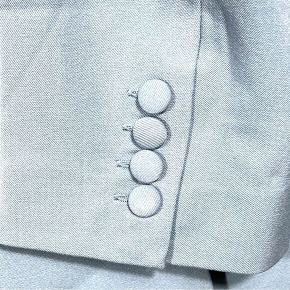 WeWoreWhat Blue Oversized Blazer with Notched Lapels Size Large NWT MSRP $168 - Picture 14 of 16